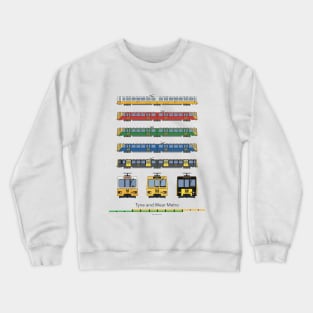 Tyne and Wear Metro Liveries Crewneck Sweatshirt